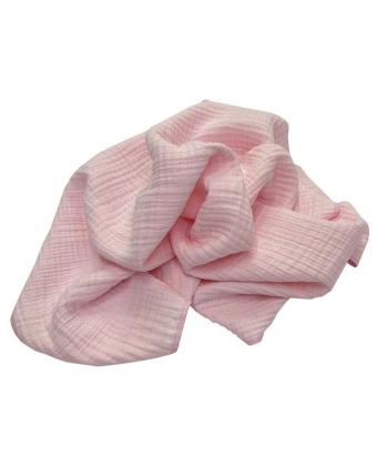 Letnji prekrivač za bebe od muslina Roza