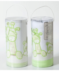 Tri Drugara vreća za spavanje za bebe pamučna 68-74 cm - Zelena